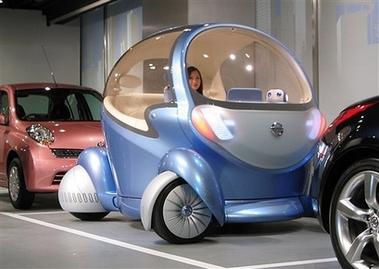 日本推無需倒車的汽車車艙可360度旋轉(zhuǎn)