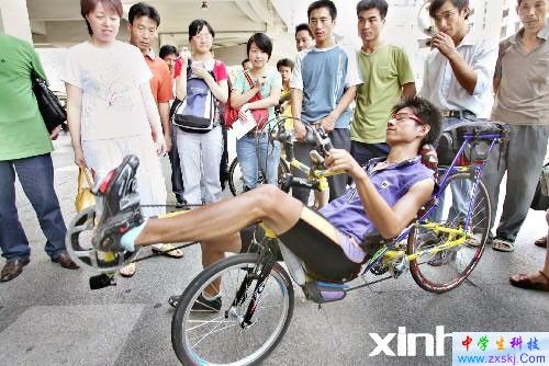 躺著騎的自行車
